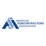 American subcontractors association logo